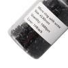 1000pcs Black Aluminum Micro Links Rings Beads Hair Extension Tool for All Hair Types view 4