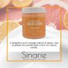 Sinarie Foaming Whipped Sugar Scrub  8 oz | Gentle Exfoliant with Mango Butter & Coconut Oil for Smooth, Glowing Skin (8 oz., Citrus Zest) view 3