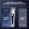 Cordless Hair Clipper Beard Trimmer Rechargeable Self-Sharpening w/Two Modes Guide Combs view 4