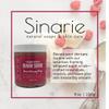 Sinarie Foaming Whipped Sugar Scrub  8 oz | Gentle Exfoliant with Mango Butter & Coconut Oil for Smooth, Glowing Skin (8 oz., Velvet Berry Bliss) view 2
