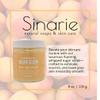 Sinarie Foaming Whipped Sugar Scrub  8 oz | Gentle Exfoliant with Mango Butter & Coconut Oil for Smooth, Glowing Skin (8 oz., Golden Apricot Drift) view 2