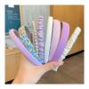 White Headbands for Women, 1 Pcs Fashion Hair Bands Thin Headband, Beaded Headbands for Hair Decoration, Holiday Costume, Birthday, Christmas view 2