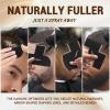 Beard Pencil Filler for Man Water Proof Beard Pen & Beard Brush Long Lasting Coverage Natural Finish - Black Hair Fiber Enhancements Barber Spray - Male Mustache Repair Shape Enhance Card Facial Hair view 4