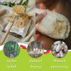 100% Natural Loofah Sponge, Luffa Exfoliating Body Scrubber, Compostable Loofa and Cellulose Kitchen Sponges, Cleaning Lofa for Washing Dishes,Shower, Men & Women Spa(10cm Without String) view 3