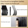 Black Waterproof Mascara for Volume and Length, Ultra-Precise Brush for Tiny and Lower Eyelashes, Natural Defining Curling Long-Lasting Eyelashes,Clump-Resistant, Smudge-Proof view 3