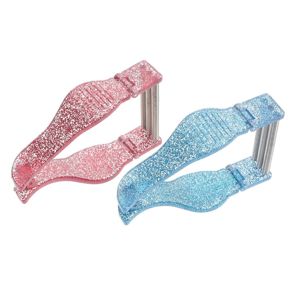 FRCOLOR 2pcs Manual Face Hair Remover Spring Epilator Threaders for Women Threading Device for Eyebrows Lips and Face