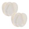 100% Natural Loofah Sponge, Luffa Exfoliating Body Scrubber, Compostable Loofa and Cellulose Kitchen Sponges, Cleaning Lofa for Washing Dishes,Shower, Men & Women Spa(8 * 12cm Without String) view 1