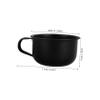 Anneome Retro Shaving Mug Shaving Foam Bowl Lid Ergonomic Handle for Smooth Shave for Men view 2