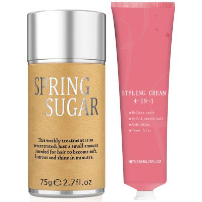 4-in-1 Styling Cream & Hair Wax Stick Set  For Slick Back, Curl Defining, Frizz Control, Add Shine, Smooth & Non-Greasy Finish  Edge Control & Flyaway Tamer for Women, Men & Kids