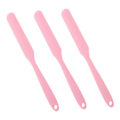 FRCOLOR 3pcs Silicone Hair Removal Wax Applicator Reusable Waxing Sticks for Women Non-stick Waxing for Body Hair Rods