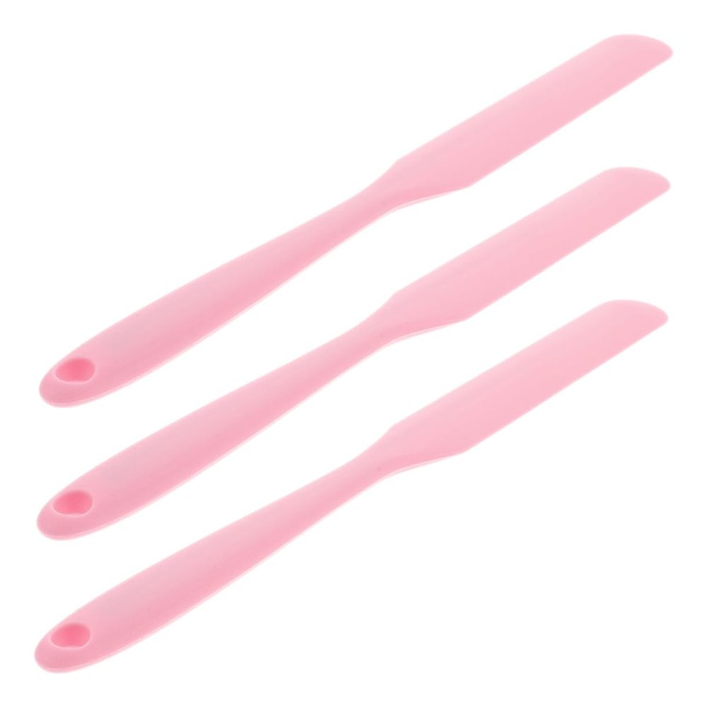 Healeved 3pcs Waxing Stick for Hair Removal Reusable Non-stick Silicone Applicator Tool Body Hairs Rods Women