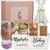 New Mom Gifts - New Mom Care Package After Baby, Pregnancy Gifts Basket for Expecting Mother, Mommy to Be, First Time Mommy Care Package After Birth Postpartum Essentials for Women Mama view 1