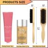 4-in-1 Styling Cream for Flyaways, Curl Defining & Shine  with Slick Back Boar Bristle Brush & Hair Wax Stick  Smooth Sleek Hair Tamer Set, Non-Greasy, for Women & Kids view 2