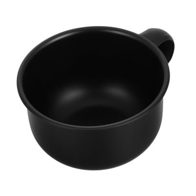Baluue Shaving Foam Bowl for Men Marble Shave Soap Holder Handle Shaving Bowl for Shave Soap and Cleansing Foam