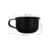 Baluue Shaving Foam Bowl for Men Marble Shave Soap Holder Handle Shaving Bowl for Shave Soap and Cleansing Foam view 2