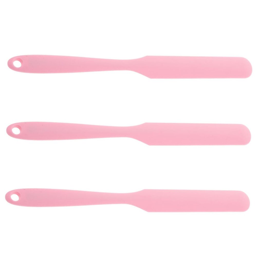 FOYTOKI 3pcs Non-stick Silicone Waxing Spatula for Body Hair Removal Reusable Wax Applicators for Large Area Coverage and Mess Application Waxing Tool for Home Use