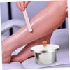 BRIGHTFUFU 1set Wax Melting Container Set Lid Nonstick Wax Pot for Hair Removal Capacity Inner Pot Cover for Diy Waxing Salons view 4
