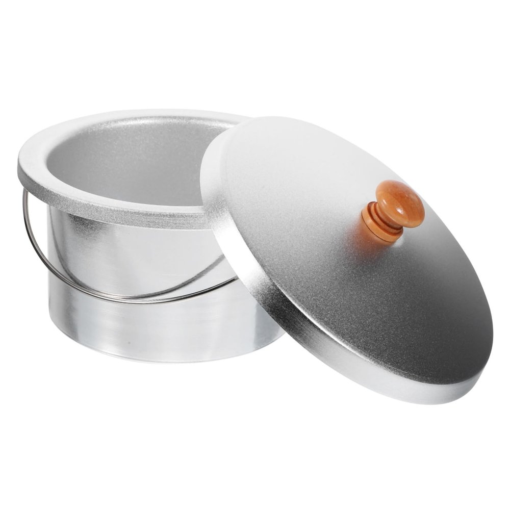 FUNOMOCYA Non-stick Wax Melting Pot Lid Iron Inner Pot Lid Wax Warmer for Instant Safe Heat Resistant