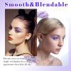 MEICOLY Light Purple Eyeshadow with Mirror,Matte Violet Lavender Eye Shadow Palette,Lilac Purple Powder Makeup,Single Eyeshadow for Women and Girls,Eye Makeup Eyelid Color view 4