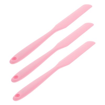 FOMIYES 3pcs Silicone Hair Removal Wax Applicator Non-stick Waxing Stick Reusable Body Waxing Rods for Eyebrows