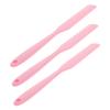 FOMIYES 3pcs Silicone Hair Removal Wax Applicator Non-stick Waxing Stick Reusable Body Waxing Rods for Eyebrows view 1