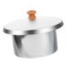 FELTECHELECTR Practical Wax Melting Pot Lid Capacity Iron Inner Pot Lid Wax Warmer Waxing Supply Dual Heater view 1