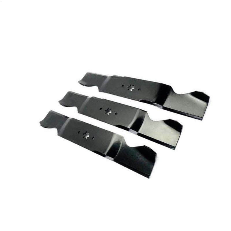 AMECA Set of 9, Compatible with Hi Lift Blades to Replace MTD 742-0677, 942-0677 Blades, 54" PGT9000, 14AK94AK010, 247289841, 247289840, 247289842, 14AZ809H063, 13WZ92AK056, 14AP805K730, 17ARCACK099