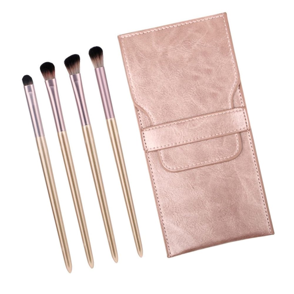 PLAFOPE 1bag Professional Makeup Brush Set Includes Foundation Brush Mini Eyeshadow Angled Eyeliner for Eye Shadow Makeup
