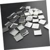 Baluue 56pcs Empty Square Metal Pans for Eyeshadow Blusher Face Powder Compact Blush Palette Diy Makeup view 2