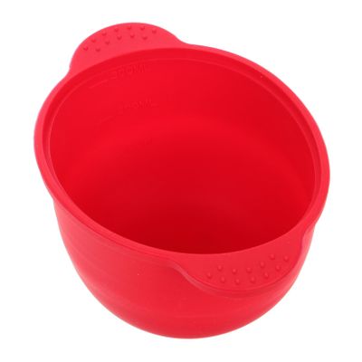 FOMIYES Silicone Wax Pot Insert for Hair Removal Red Wax Warmer Liner Removable Bowl for Home Use Travel-friendly Design Safe for Skin Types