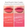 Peripera Ink Airy Velvet Lip Tint | High-Pigmentation, Lightweight, Soft, Moisturizing (025 ZAZZY PEACH) view 2
