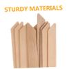FOMIYES 10pcs Wooden Waxing Sticks for Eyebrow Hair Removal Versatile Applicators for Smooth Application and Precise Hair Management view 3