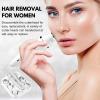 3.0 Facial Hair Removal for Women Face Epilator 7-in-1 Painless Body Shaver Electric Hair Removal Devices for Facial, Legs, Underarm (White) view 2