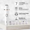 3.0 Facial Hair Removal for Women Face Epilator 7-in-1 Painless Body Shaver Electric Hair Removal Devices for Facial, Legs, Underarm (White) view 3