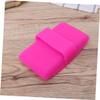 Didiseaon Silicone Makeup Brush Cleaner Mat Brush Cleaning Pad Suction Cup Portable Scrubber Tool for Beauty Enthusiasts view 2