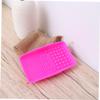 Didiseaon Silicone Makeup Brush Cleaner Mat Brush Cleaning Pad Suction Cup Portable Scrubber Tool for Beauty Enthusiasts view 3