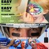 Blue Face Body Paint Stick,Blue Face Paint for Sally Corpse Bride Avatar Makeup,Waterproof Highly Pigmented Body Paint for Halloween SFX Cosplay Makeup,Eye Black Stick for Baseball&Softball view 4