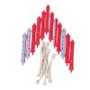 FOMIYES 12pcs Pp Hair Perm Rods Dual Curling Rods for Long Hair Curlers for Volume Hairdressing Styling Tool view 1