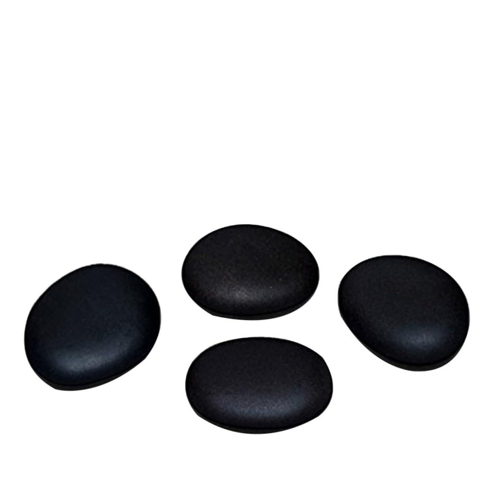 FOMIYES Massage Stone 4pcs Natural Stone Massage Stones Pumice Stone for Feet Volcanic Energy Stone Crystals and Healing Stones