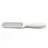 FOYTOKI 2pcs Stainless Steel Double-Sided Foot File for Dead Skin Removal Ergonomic Pedicure Scrubber for Care White view 2