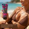 Tattoo Safe Tanning Bed Lotion - Indoor Dark Tanning Accelerator with Fade Protection | Tattoo Color Enhancer & Hydrating Skin Formula (Rose 8.5 Fl Oz) view 2