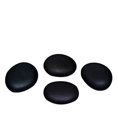 Mikinona 4pcs Volcanic Energy Stones Pumace Stone Gua Massage Tool for Body and Feet