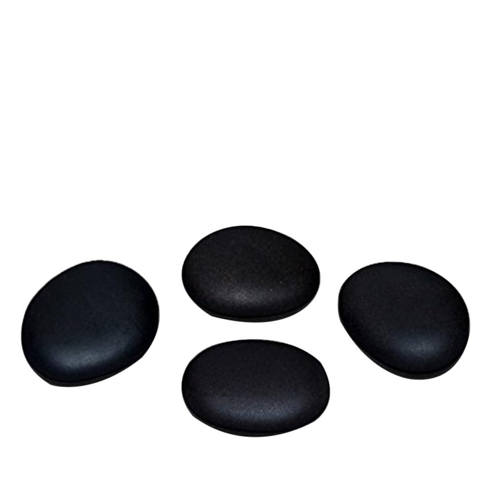 Mikinona 4pcs Volcanic Energy Stones Pumace Stone Gua Massage Tool for Body and Feet