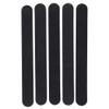 5pcs Double Sided Sanding Nail File with Round - Salon Quality Nail Art Tool in Black view 1
