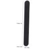 5pcs Double Sided Sanding Nail File with Round - Salon Quality Nail Art Tool in Black view 3