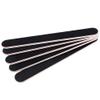 5pcs Double Sided Sanding Nail File with Round - Salon Quality Nail Art Tool in Black view 4