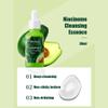 Avocado Skincare 6pcs Set  Purifying Cleansing Balm, Moisturizing Toner, Eye Cream, Essence, and Essence Cream  Hydrating & Nourishing Facial Care for Smooth, Radiant Skin Holiday Gift Box view 4