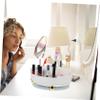 Anneome Makeup Rotating Organizer Tray Multi-functional Cosmetic Storage for Vanity Dresser and Bathroom Features Base for Easy Access Capacity view 3