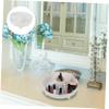 Anneome Makeup Rotating Organizer Tray Multi-functional Cosmetic Storage for Vanity Dresser and Bathroom Features Base for Easy Access Capacity view 4