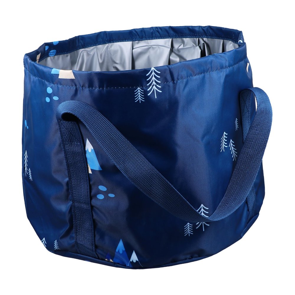 Ipetboom Portable Folding Foot Soak Basin Multi-use Water Tub for Travel Bathing and Outdoor Activities Lightweight and Space-Saving Design for Easy Carrying